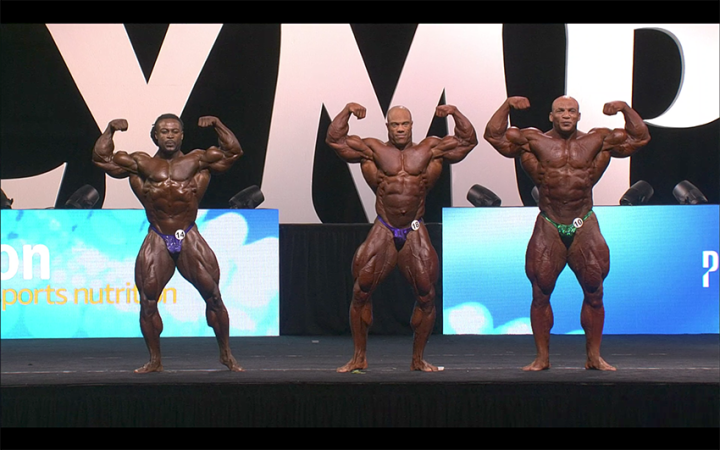 2017 Mr. Olympia prejudging review - callouts