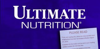 Ultimate Nutrition closes