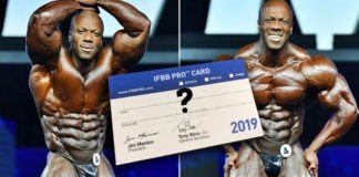 Shawn Rhoden is currently not a member of the IFBB Professional League shawn rhoden ifbb pro card