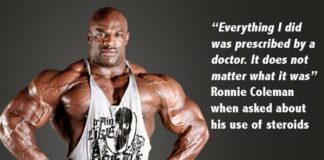 Ronnie Coleman’s controversial comments about his steroid use Ronnie Coleman steroid comments