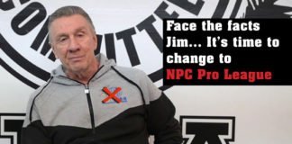 Face the facts Jim… It’s time to change to NPC Pro League Face the facts Jim… It’s time to change to NPC Pro League