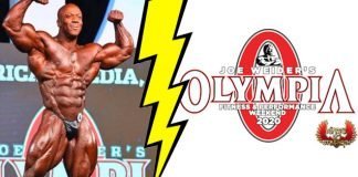 Shawn Rhoden out 2020 Olympia