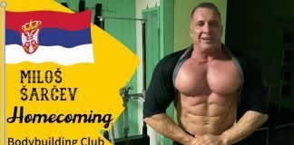 Milos Sarcev returns to Serbia – Trains at the gym that launched his career milos sarcev returns serbia