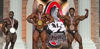 Chris Bumstead wins the 2020 Olympia Classic Physique title