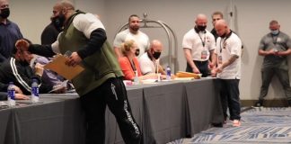 2020 Mr. Olympia athletes meeting 2020 olympia athletes meeting