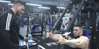 nick walker chest workout