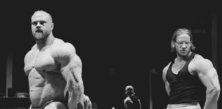 James Hollingshead perfects posing