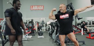 Learn how to pose with Lee Labrada and Terrence Ruffin pose Lee Labrada Ruffin