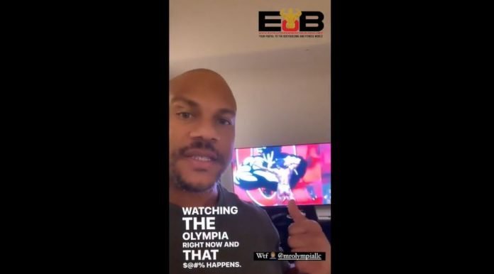 phil heath complains about streaming Phil Heath Olympia streaming
