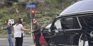 Arnold Schwarzenegger escapes injury in bad car accident Arnold Schwarzenegger car accident