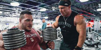 Nick Walker trains chest and triceps with new coach Dom Supersliced Dominick Brandon Mutascio