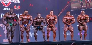 2022 Mr. Olympia pre-judging report Mr. Olympia judging report