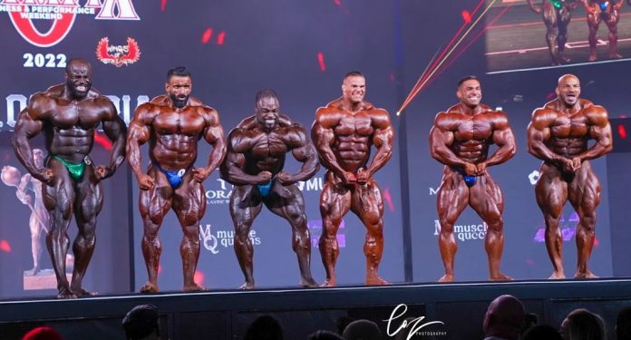 2022 Mr. Olympia Prejudging main Mr. Olympia judging report