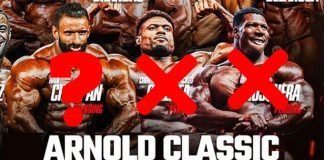 2024 Arnold Classic – Top competitors continue to drop out Top competitors drop out