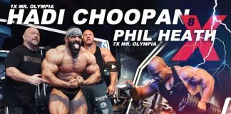 Hadi Choopan and Phil Heath team up for a back workout Hadi Choopan Phil Heath