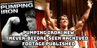 Never-before-seen rare footage from Pumping Iron rare footage Pumping Iron