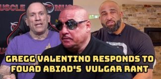 Fouad Abiad owes Dave Palumbo and Gregg Valentino an apology Fouad Abiad Dave Palumbo