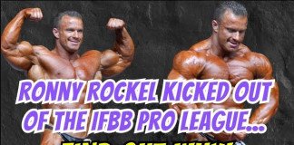 Ronny Rockel kicked out of the IFBB Pro League… Find out why! Ronny Rockel kicked out