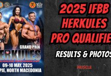 2025 IFBB Herkules Pro Qualifier – Results & Photos IFBB Herkules Pro Qualifier